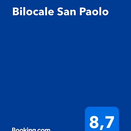 Daire Bilocale San Paolo